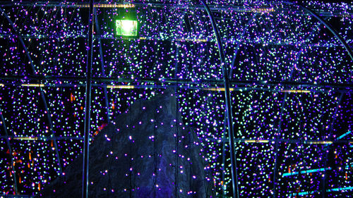 Full frame shot of electric lights