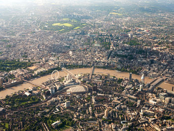 Aerial view of london