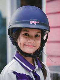 Portrait of a smiling young woman