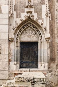 Entrance of old building