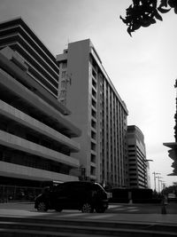 View of buildings along road