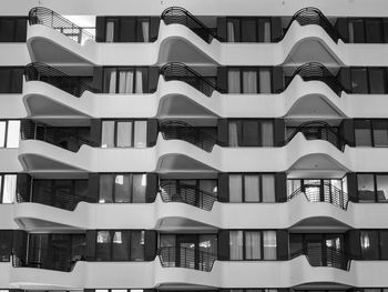 Low angle view of residential building