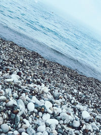 Stones on beach