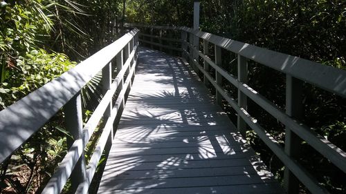 Footbridge over water