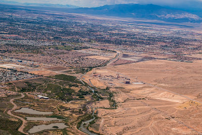Aerial view of landscape