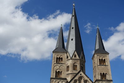 Low angle view of cathedral against sky