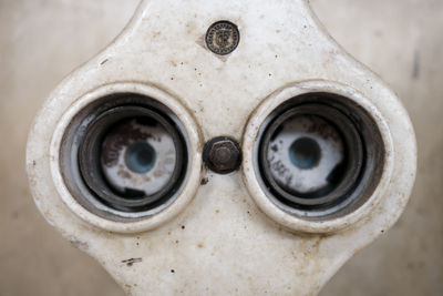 Close-up of metallic objects