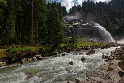 Krimml waterfalls , austria.