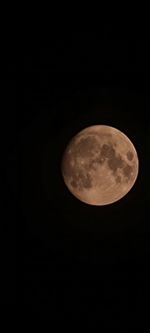 Full frame shot of moon against sky at night