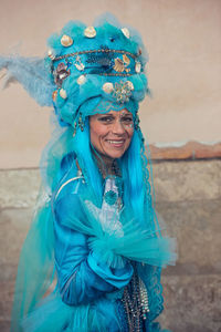 Portrait of a smiling young woman