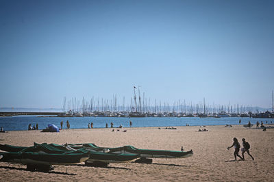 Scenic view of calm sea