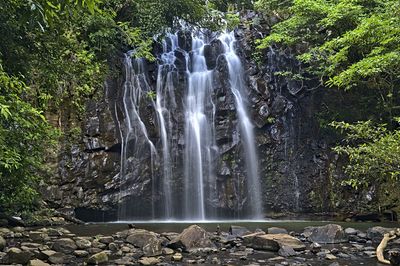 Ellinjaa falls near milla milla in queensland. used a polarizer