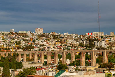 View of buildings in city