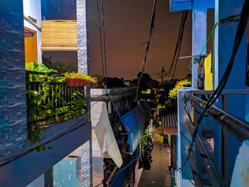 Panoramic shot of buildings by sea against sky