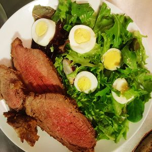 Close-up of food on plate