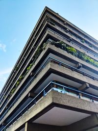 Low angle view of building against sky