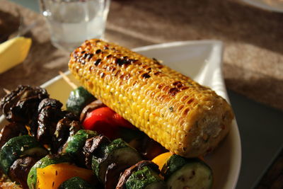 Close-up of vegetables in bowl