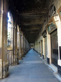 Corridor of building