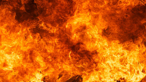 High angle view of fire crackers against black background