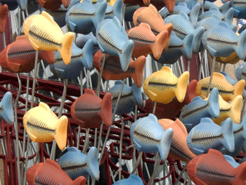 large group of objects