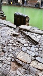 Built structure in water