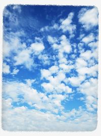 Low angle view of cloudy sky