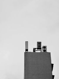 Low angle view of building against sky