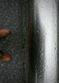 Close-up of cropped hand