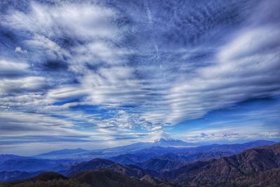 Low angle view of dramatic sky