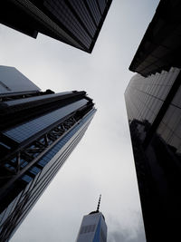 Low angle view of buildings against sky