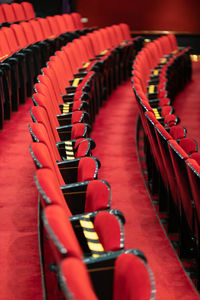 Covid measures on theatre seats