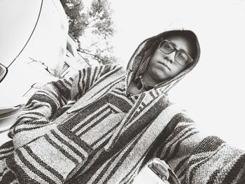 Portrait of woman smiling