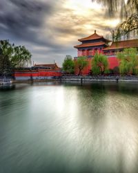 River with buildings in background