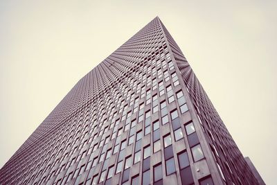 Low angle view of modern building