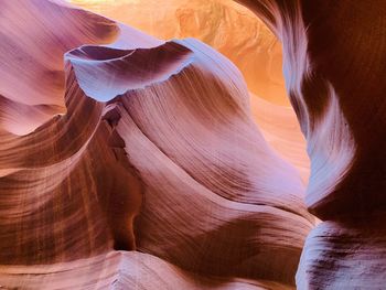 Rock formations at canyon