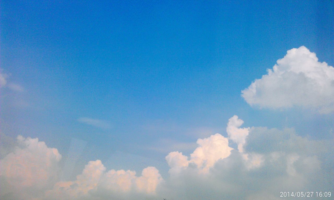 Cloulds and sky