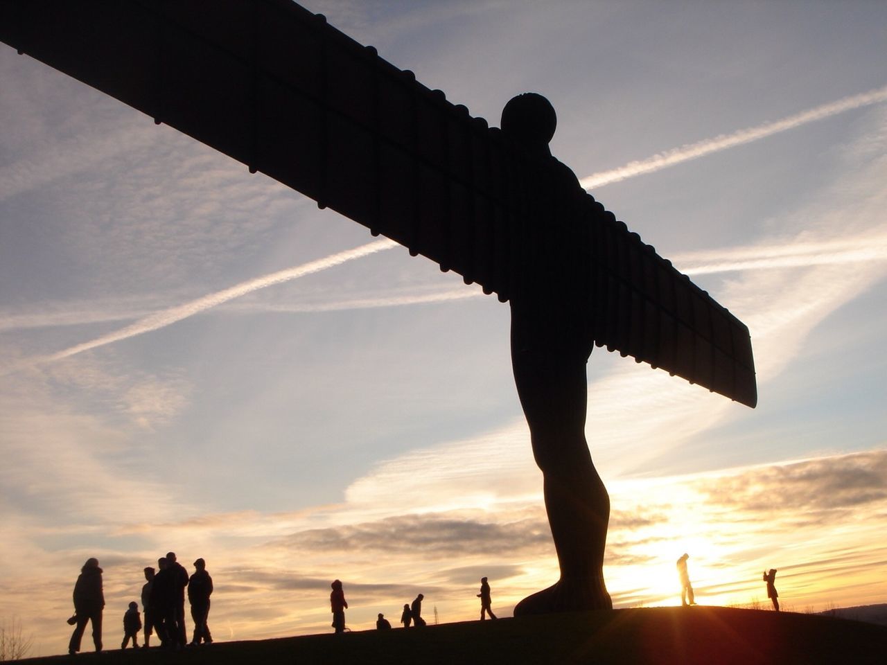 Angel of the north 2009
