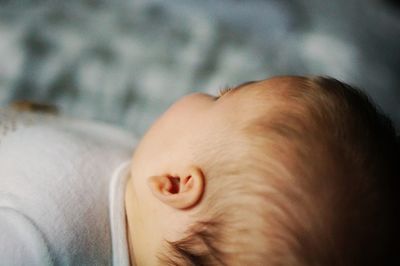 Portrait of cute baby girl