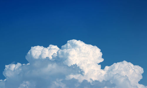 Low angle view of clouds in sky