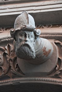 Low angle view of statue