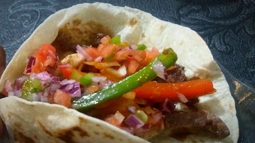 Close-up of food in plate