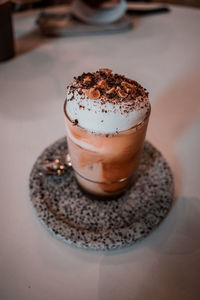 Cappuccino coffee