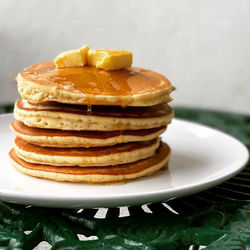 Close-up of cake on plate