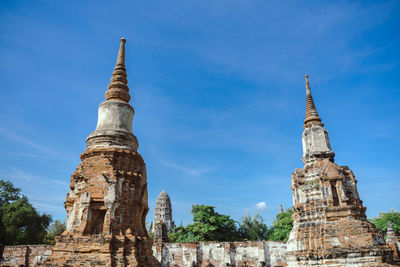 Low angle view of a temple