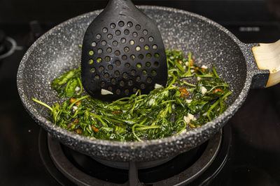 Close-up of food in bowl