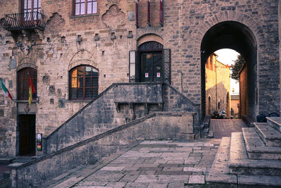 View of old building