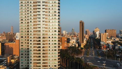 Modern buildings in city