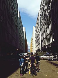 View of buildings in city