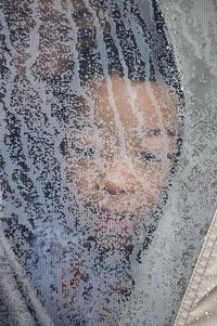 Digital composite image of woman with mobile phone