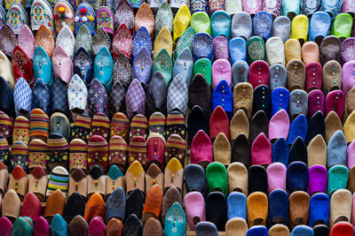 Full frame shot of multi colored candies